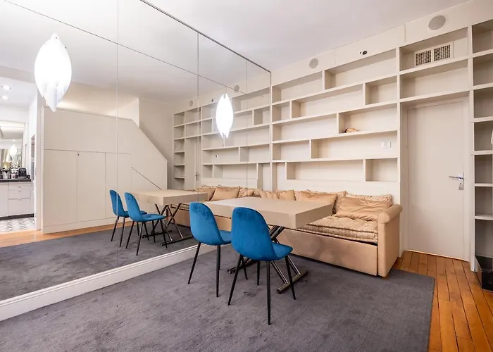 דירה Elegant Avec Mezzanine Porte Des Ternes