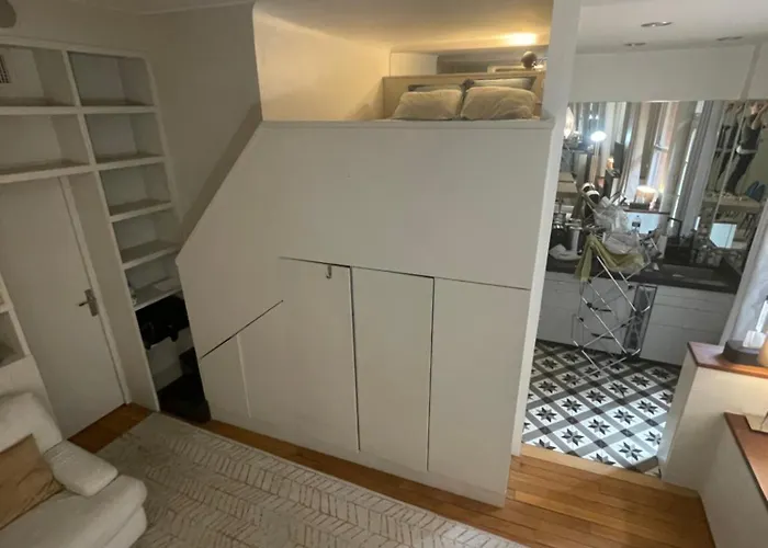 Elegant Avec Mezzanine Porte Des Ternes פריז