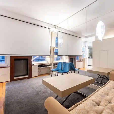 Elegant Avec Mezzanine Porte Des Ternes アパート *