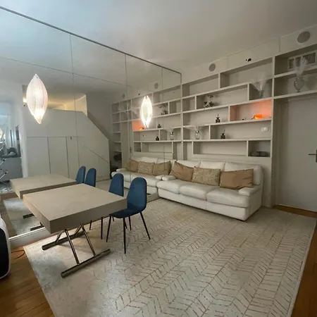 Apartament Elegant Avec Mezzanine 3e Porte Des Ternes Paryż